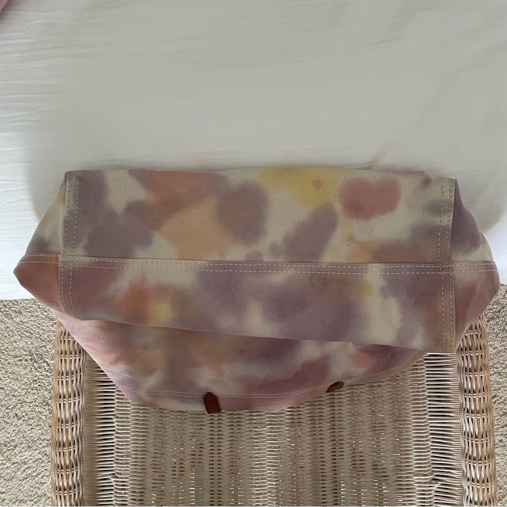 Madewell Canvas Transport Tote - Colorful Tie Dye Watercolor - Picture 8 of 11
